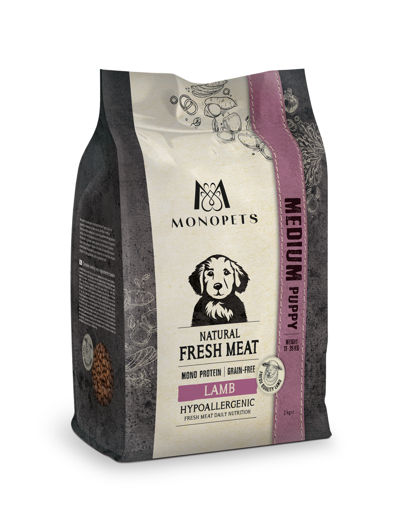 Sjef's Cuisine Fresh Puppy medium Lamb