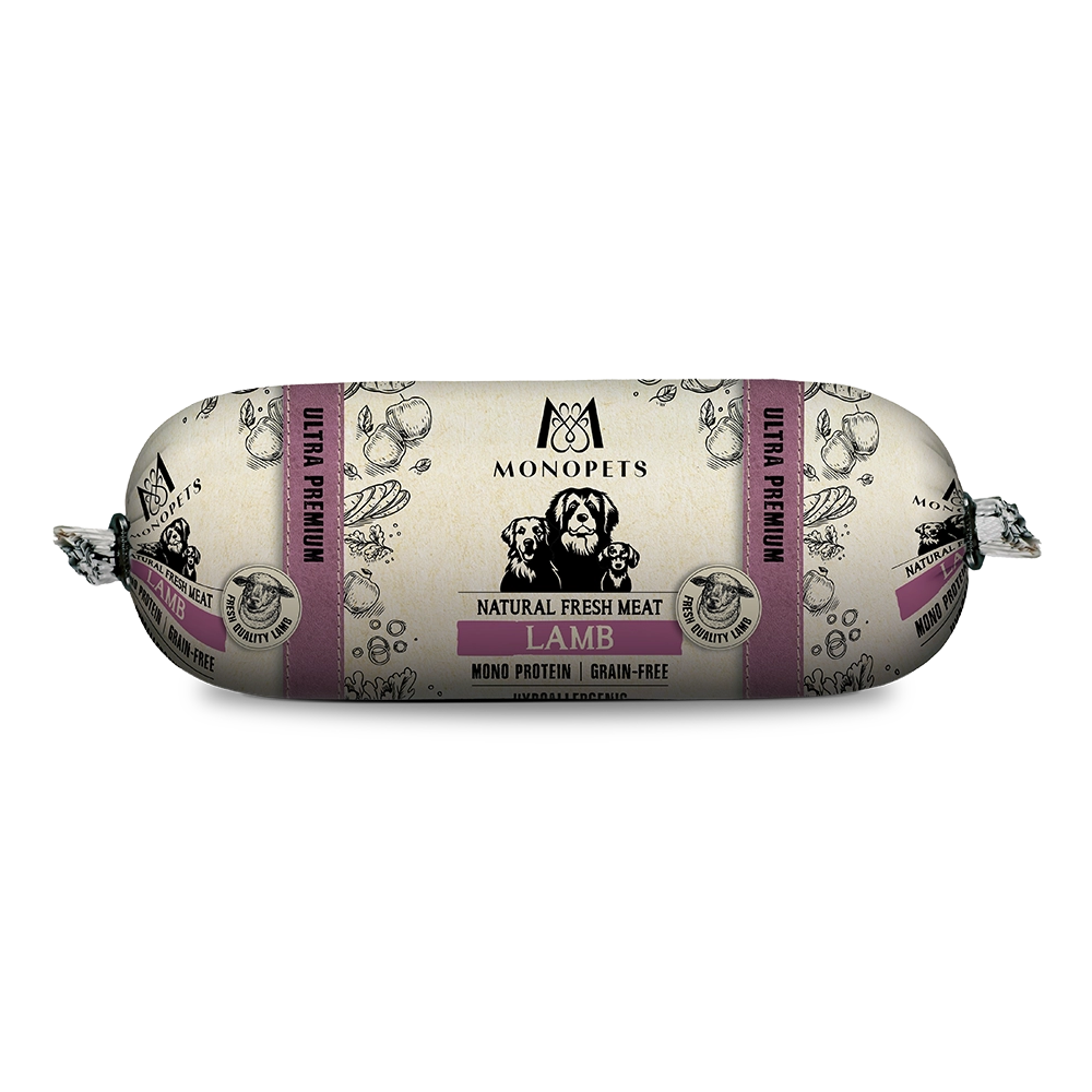 Hondenworst Fresh Lamb Mono Protein