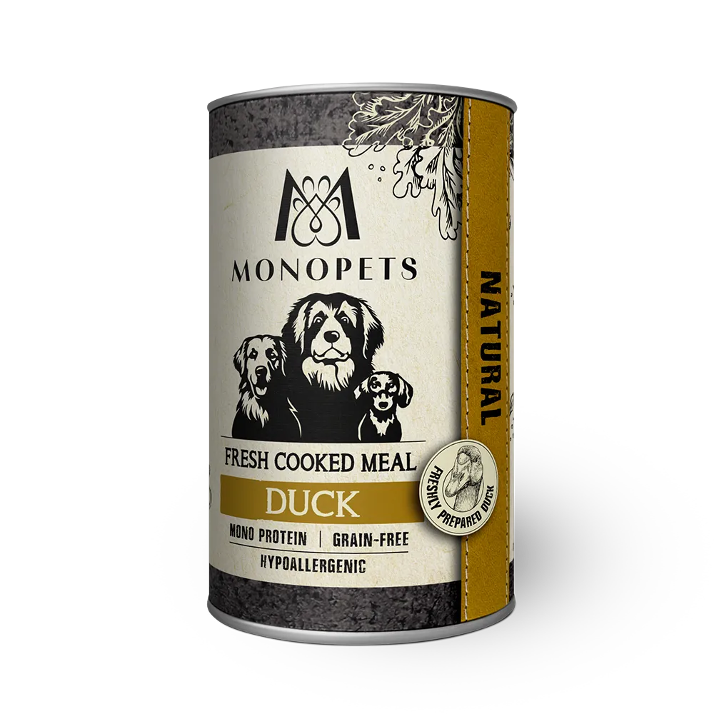 Blikvoeding Monopets Duck