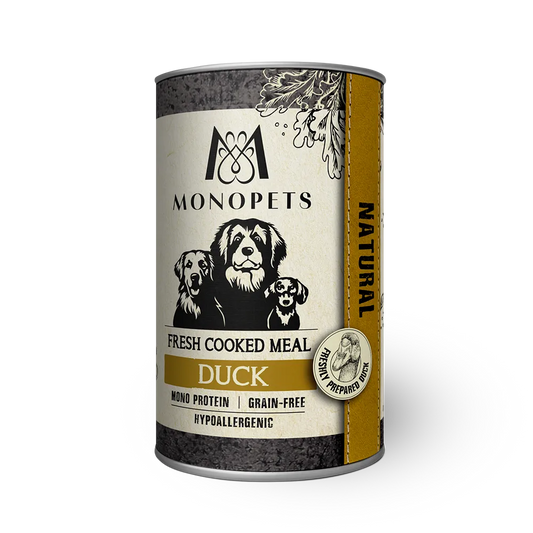 Blikvoeding Monopets Duck