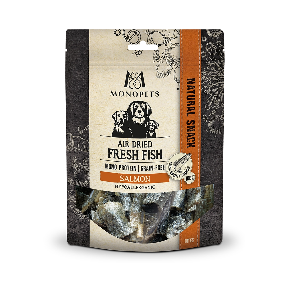 Monopets Snacks Salmon Skin Bites