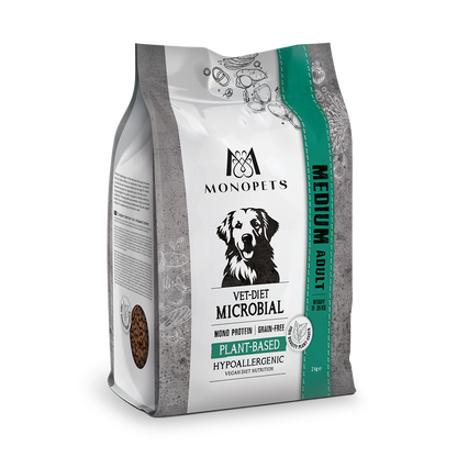 Monopets Medium Vet-Diet Microbial plant-based