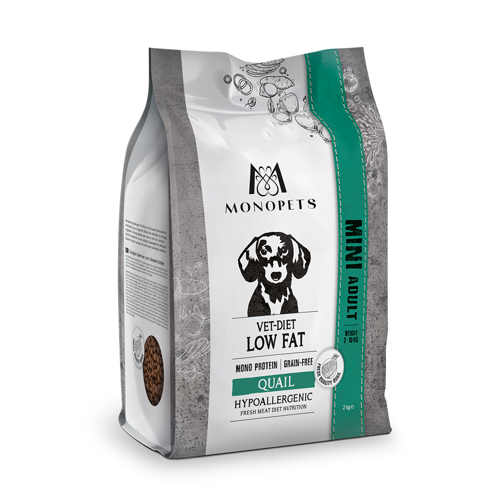 Monopets Mini Vet-Diet Low-Fat Quail