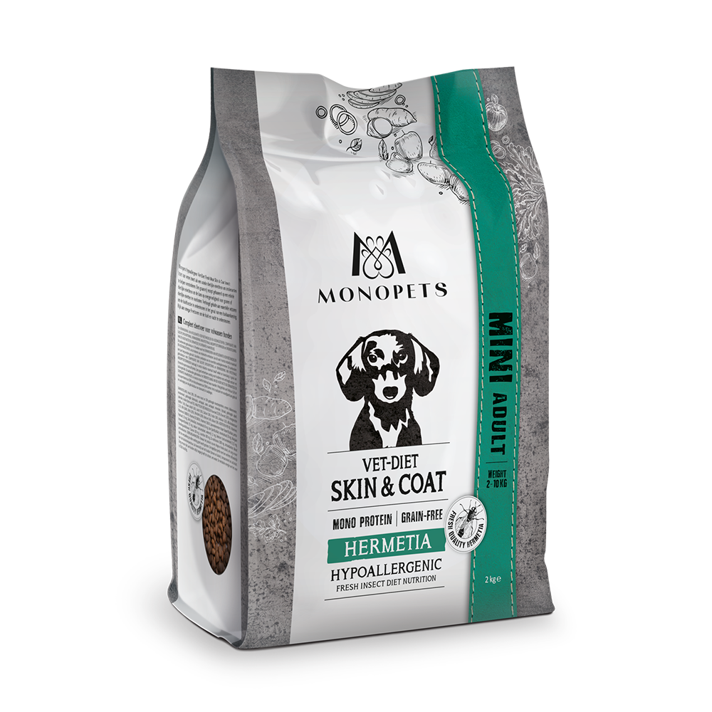 Monopets Mini Vet-Diet Skin & Coat Hermetia