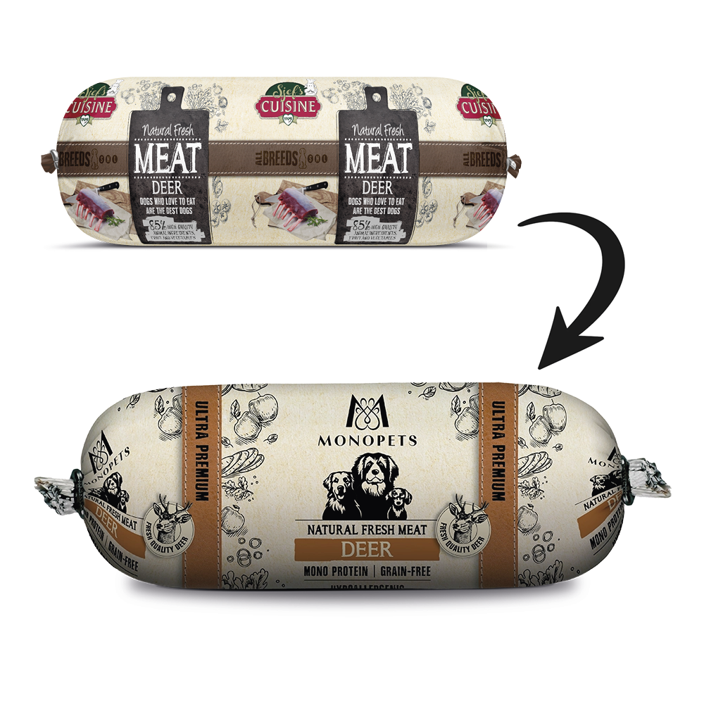 Hondenworst Fresh Deer Mono Protein